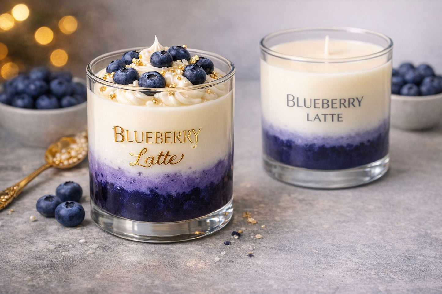 Blueberry Latte Duftkerzen