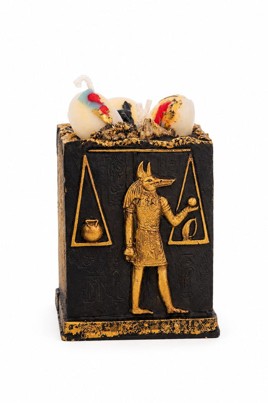 Anubis Gold – Ägyptische Luxuskerze