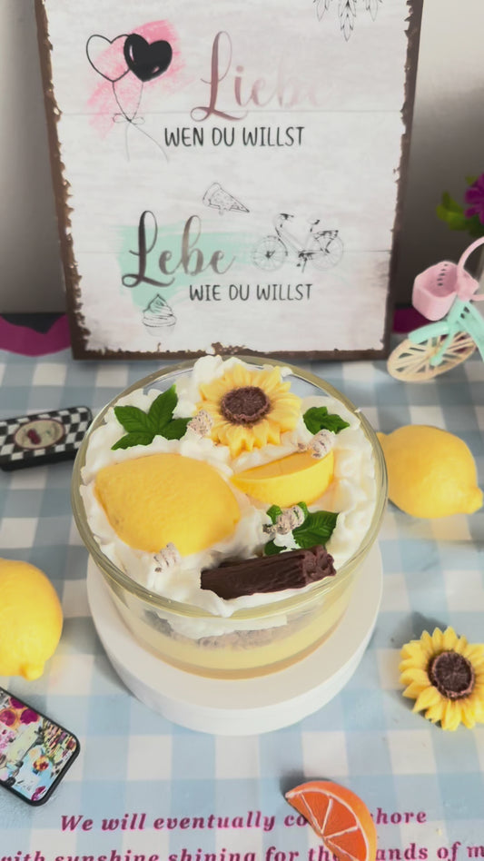 Lemon Patisserie - Handgemachte Duftkerze